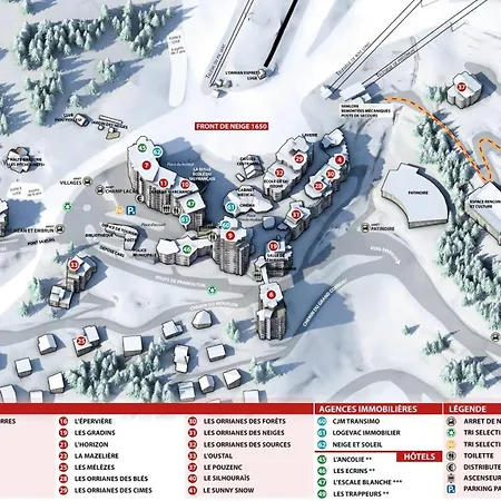 Apartment Le Cairn - 4 Personnes En Coeur De Station Mae-4914 Les Orres